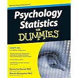 Psychology Statistics For Dummies