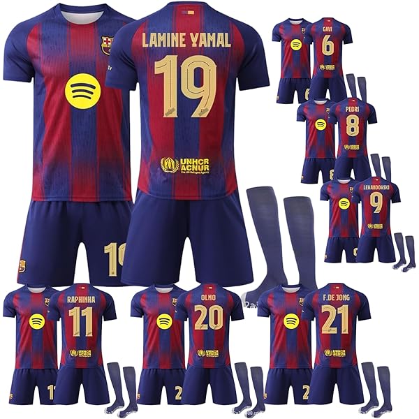 Amazon.co.jp: [RWRAPS] 2526年 ラミン・ヤマル ユニフォーム