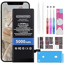 Amazon | ElephantStory For iPhone 12 バッテリー / 12 Pro