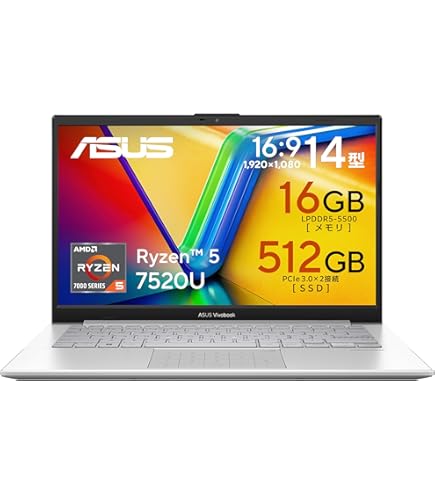 Amazon.co.jp: ASUS 15.6型ノートPC［Win10 Home・AMD・HDD 500GB