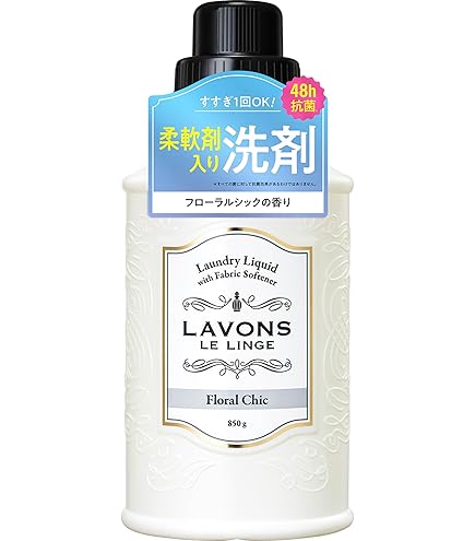 Amazon | ラボン(Lavons) 【セット買い】柔軟剤入り洗剤 フローラル