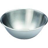 Stanley Rogers Stainless Steel Mixing Bowl 32cm 5L | Extra Large, Satin Interior, Polished Exterior, Stable Base, Spill Resis