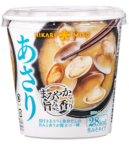 Amazon | マルコメ カップ 料亭の味 あさり 即席味噌汁 1食×6個 【料亭