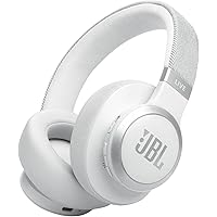 JBL LIVE 770 NC スタイル/デザイン/ハイブリッドノイズキャンセリング/Bluetooth対応/マルチポイント/オーバーイヤーヘッドホン/ホワイト/JBLLIVE770NCWHT