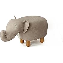Amazon.co.jp: 家具の里 動物スツール ゾウ (ベージュ