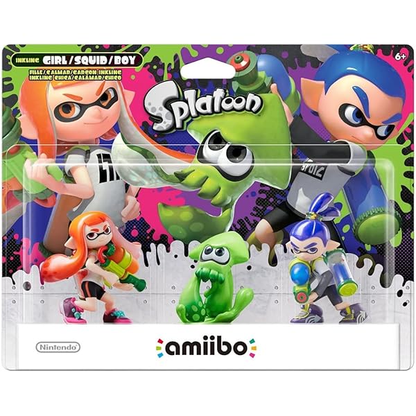 Amazon | Amiibo Splatoon Series 3-Pack | Wii U