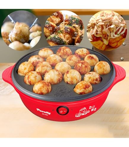 Amazon | たこ焼き器lメガたこ焼きlジャンボたこ焼きl通常サイズの