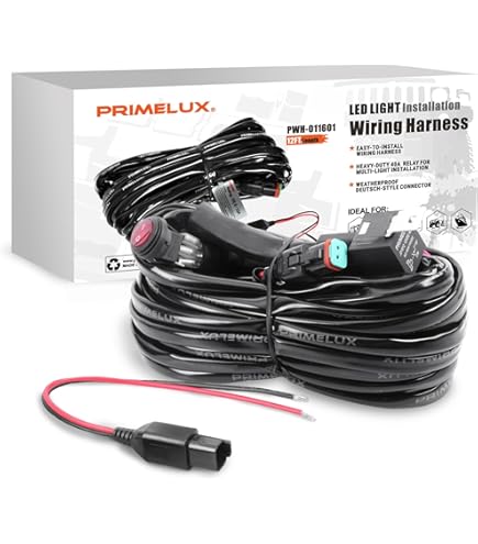 Wiring Harness Kit HEAVY DUTY 12V 40Amp Fuse Relay India - View #5
