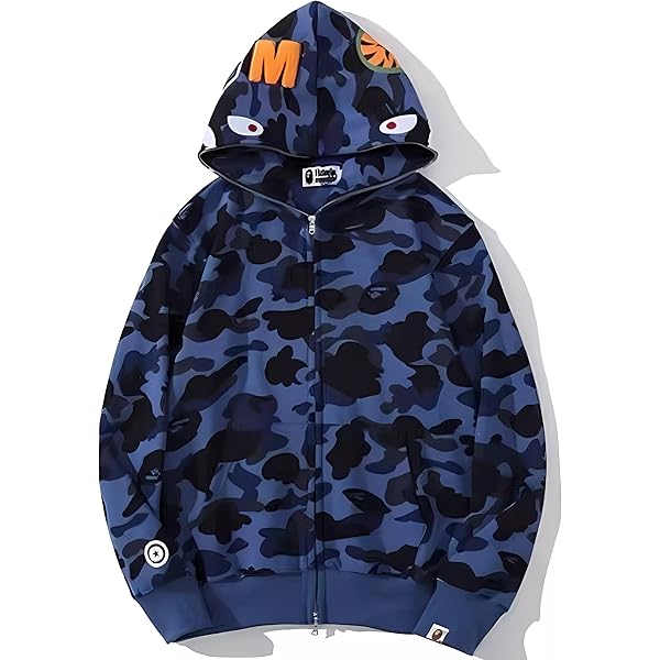 Amazon.co.jp: [GUENZO] パーカー サメ ジャケット サメ スウェット