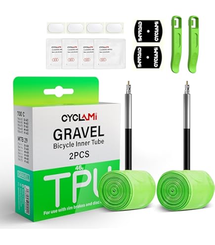 Amazon | 2本セット CYCLAMI 65g 超軽量 マウンテンバイクTPUインナー