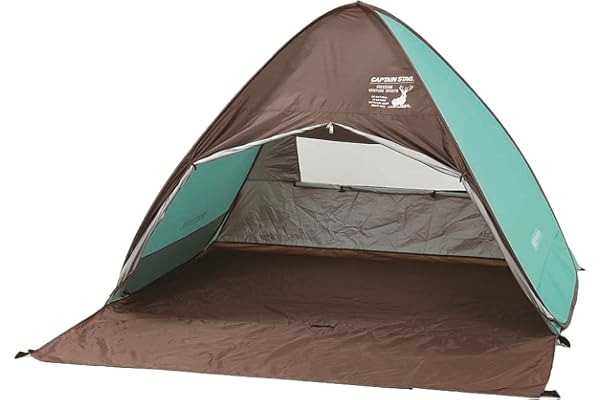 キャプテンスタッグ(CAPTAIN STAG) サンシェード ビーチテント テント CSシャルマン ポップアップテント フルクローズ