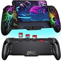 【特価】Switch グリップ コントローラー 8色RGBライトかっこいい新品 Amazon.co.jp: スイッチ コントローラー 8色RGBライト マクロ