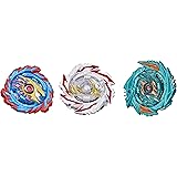 Beyblade Burst Surge Speedstorm - Tempest Cloud 3-Pack - Abyss Devolos D6, Demise Satomb, and Mirage Helios H6 Tops - Use in 
