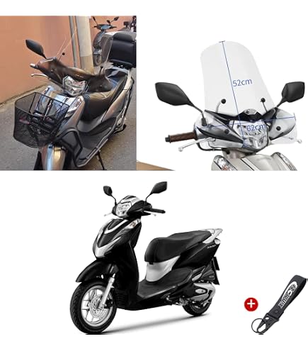 Amazon | ホンダ「リード125」LEAD125 (13-23) ウインドシールド 风防