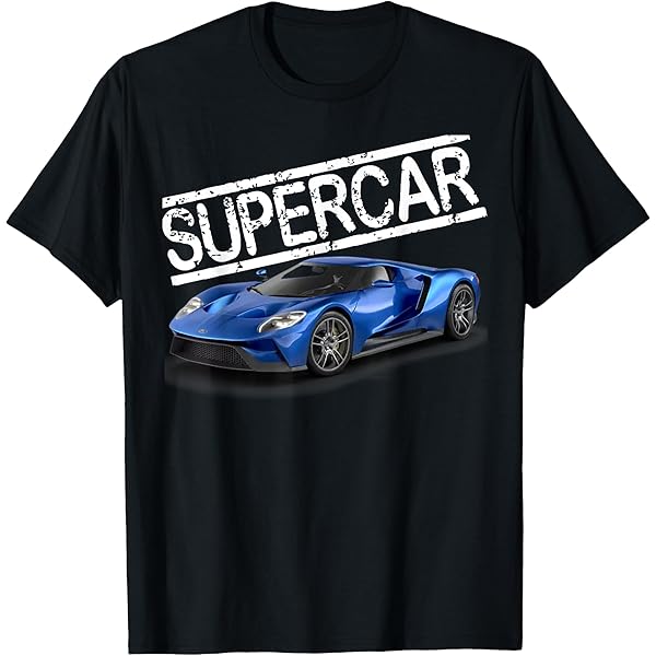 Amazon | スポーツカーファンに最適なスーパーカーTシャツ。 T