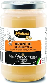 Mielizia(ミエリツィア) イタリア産オレンジの有機ハチミツ(純粋) 400g