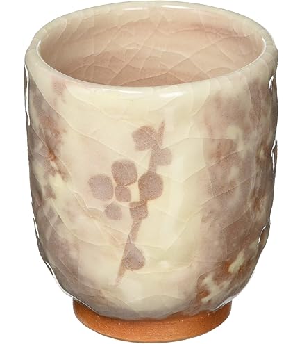 Amazon｜京焼 清水焼 湯呑 大 喜信窯 志野印華 UYS884-01