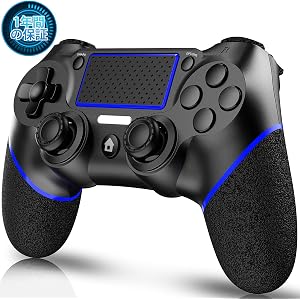 Aesval PS4 コントローラー ワイヤレス PS4 ワイヤレス ゲームパッド PS4 Pro/Slim PC Wi…