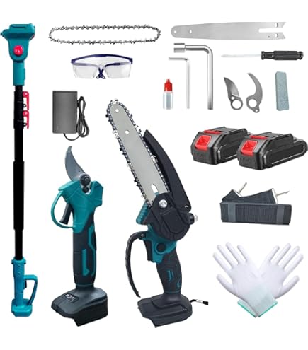 Amazon | 高枝チェーンソー たかえだ 電動バサミ 8インチ 充電式