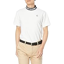 新品 ジャックバニー 半袖モックネック ビックロゴ ホワイト Mサイズ（4） Amazon | [ジャックバニー] メンズ 半袖 モックネックシャツ PE