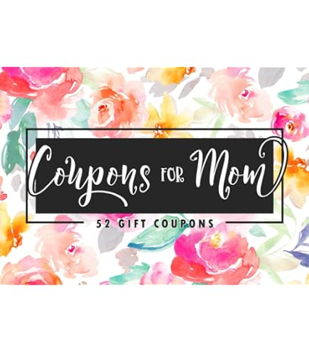 JULEASEL Funny Coupon Book For Mom - 30 Coupons With QR Surprises, DIY Sheets Included - View #13