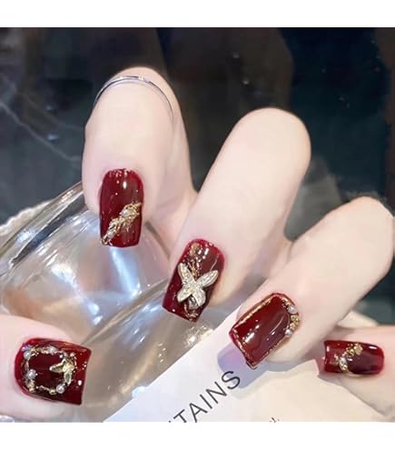 Amazon | ネイルチップ ショート ミディアム 24枚入 ネイル チップ