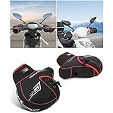 バイク用 ハンドルカバー 防水 防風 汎用 KEMIMOTO スクーター ハンドルカバー 冬 防寒対策 ハンドルウォーマー フリーサイズ