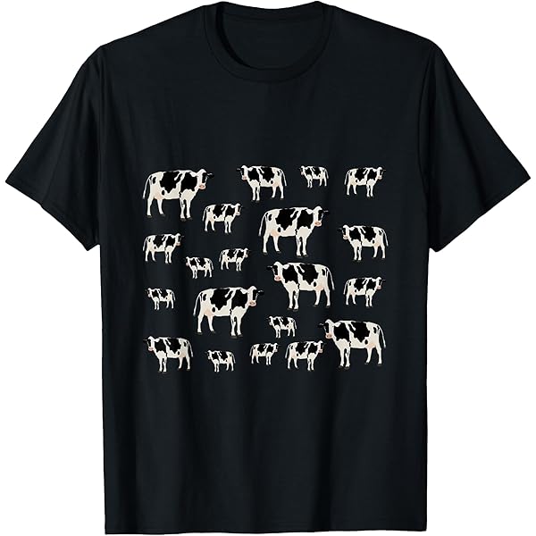 Amazon | 牛柄の服 - 牛柄 Tシャツ | Tシャツ・カットソー 通販