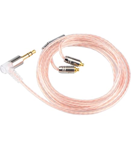 Amazon | 【川木】 MMCX リケーブル 3.5mm 無酸素銅(OFC) イヤホン