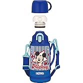 サーモス 水筒 真空断熱2ウェイボトル 0.6L/0.63L ミッキー ブルー FHO-601WFDS BL