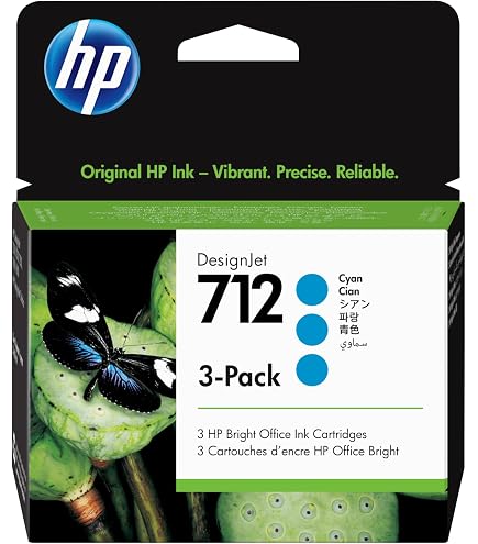 カ*ミ様 HP 712シリーズ プロッターインクセット Amazon.co.jp: HP 712 イエロー 29-ml 3個パック 純正インク