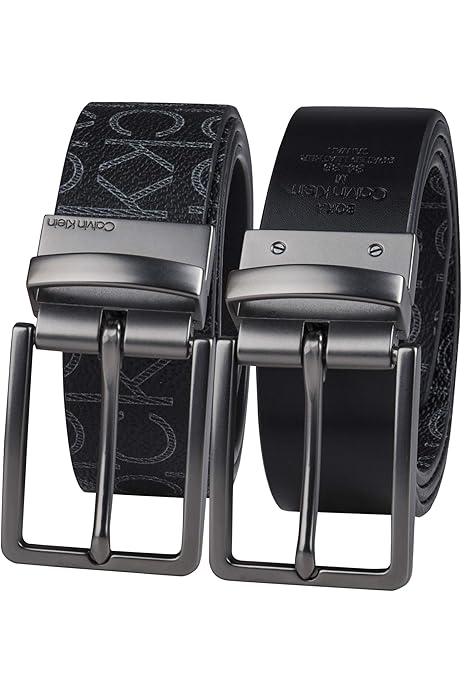 Amazon | [Calvin Klein] ベルト Casual Military Buckle-Adjustable 