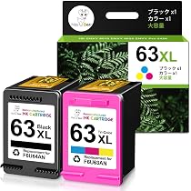 Amazon.co.jp: HP 純正 インクカートリッジ HP 63XL カラー 増量 国内