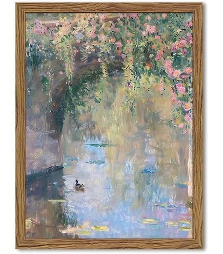 Amazon.co.jp: Le Jardin De Monet a Giverny By Claude Monet. The