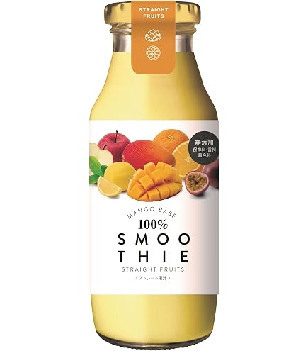 Amazon.co.jp: [30本] ストレート果汁100％スムージー バナナベース