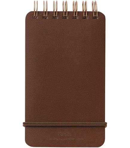 Amazon | DESIGNPHIL ミドリ(MIDORI) リングノート グレイン B6変形 濃