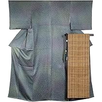 Amazon | 着物セット 総絞り 小紋・八寸名古屋帯・帯締め 3点