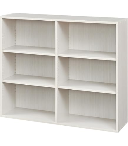 Amazon｜TOOKYLAND 本棚 5段 十区画 モンテッソーリ収納棚 大容量