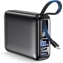 Amazon | モバイルバッテリー 大容量【50000mAh·4台同時充電·2つの