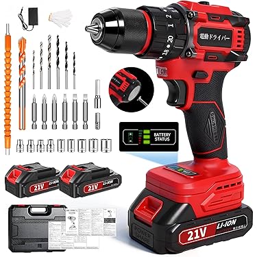 電動工具 Amazon.co.jp: コードレスドリルドライバー、コードレスインパクト
