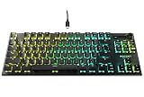 ROCCAT ゲーミングキーボード Vulcan TKL Pro US 英語配列 有線 ブラック/黒 オプティカル リニア テンキーレス RGB ボリュームダイヤル Windows 7以降 【国内正規品】