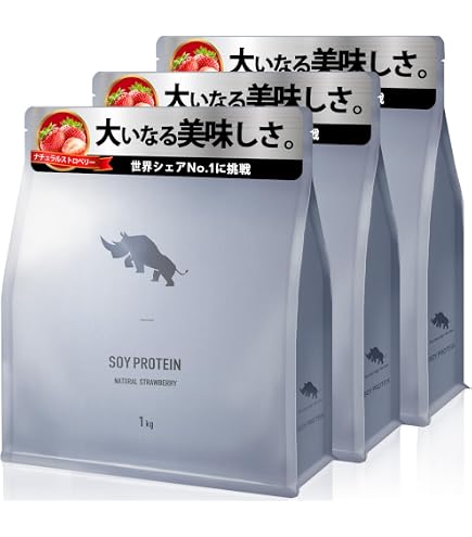 Amazon | グロング ソイプロテイン バナナ風味 3kg プロテイン ソイ