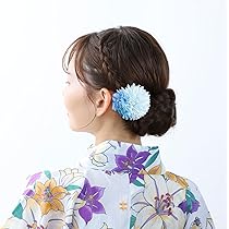 七五三・成人式・浴衣ヘアアクセサリー 髪飾り 浴衣 成人式 振袖 結婚式 紐アレンジ 着物 成人式向き かみ