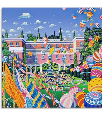 Amazon.co.jp: ヒロ・ヤマガタ『USオープン』ジクレー 風景画 ゴルフ