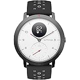 Withings Steel HR Sport フランス生まれのスマートウォッチ ホワイト 歩数 消費カロリー 心拍数 睡眠データ記録 最大25日間充電持続 【日本正規代理店品】 HWA03B-40white-sport-all-Asia