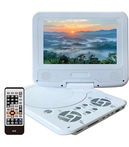 DVDプレーヤー白 Amazon | TWINBIRD ワンセグ付き7V型ポータブル防水DVDプレーヤー