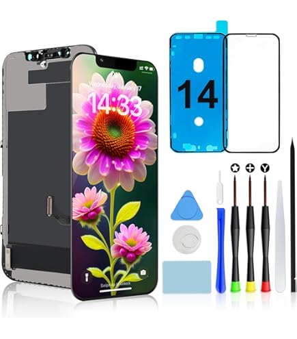 Amazon.co.jp: bokman for iPhone 14 液晶パネル FHD ディスプレイ