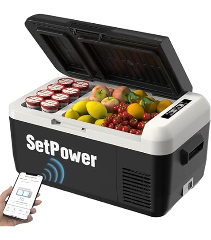 Amazon.co.jp: 「SUNPIE」車載冷蔵庫 45L -20℃～10℃ 60W 急速冷凍 断熱