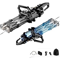 電動ガトリングガン 水鉄砲 Amazon | 電動ウォーターガン 2024 新ガトリング水鉄砲 模擬銃口