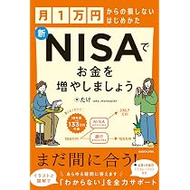月1万円からの損しないはじめかた 新NISAでお金を増やしましょう